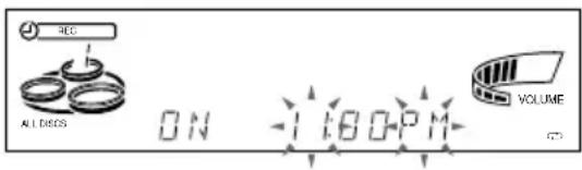 SONY MHCGRX9000 - Grabación de programas radiofónicos con el temporizador (continuación) - 1