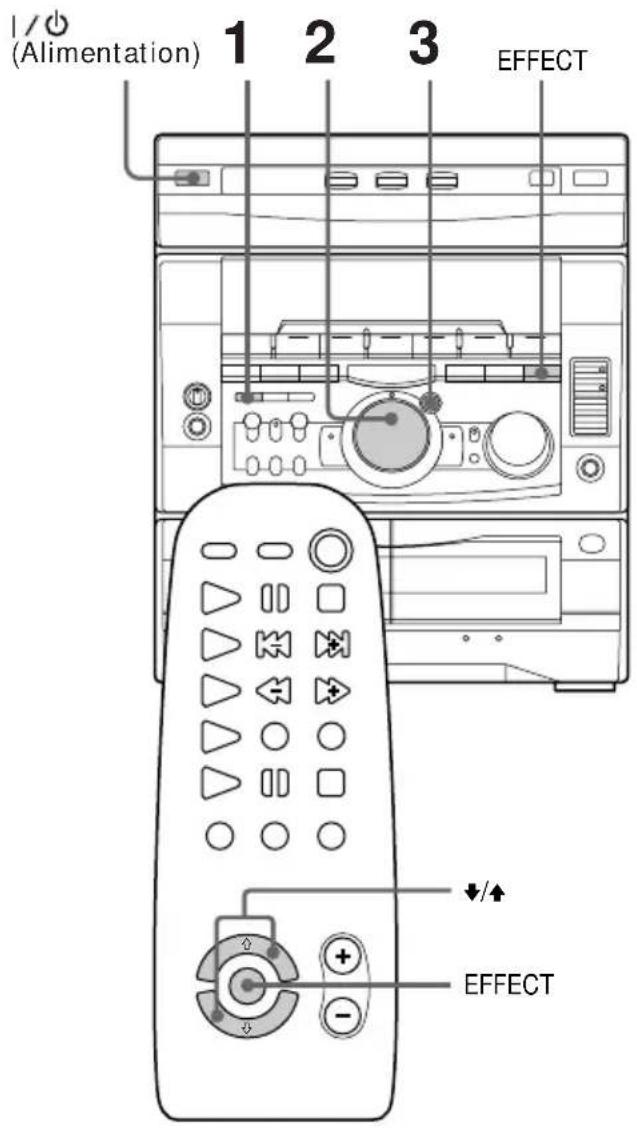 SONY MHCGRX9000 - Sélection de l'accentuation audio - 1