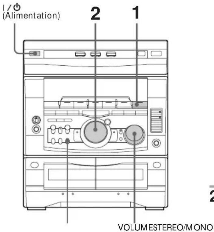 SONY MHCGRX9000 - — Accord d'une station préréglée - 1