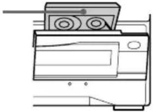 SONY MHCGRX9000 - Appuyez sur ≅ et insérez une cassette vierge dans la platine B. - 1