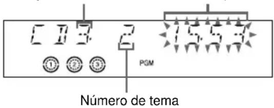 SONY MHCRG4SR - Pulse ◀◀ o ▶▶▶ hasta que aparezca en el visualizador el tema deseado. - 1