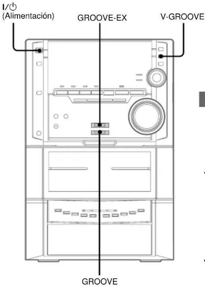 SONY MHCZX10 - Ajuste del sonido - 1