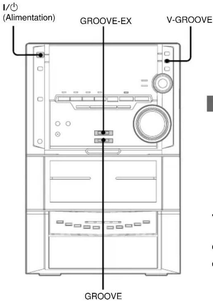 SONY MHCZX10 - Réglage du son - 1