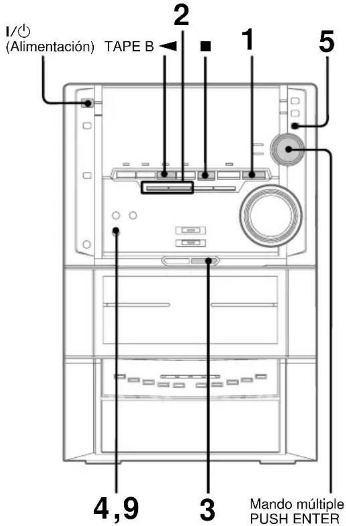 SONY MHCZX10 - Grabación de la radio - 1