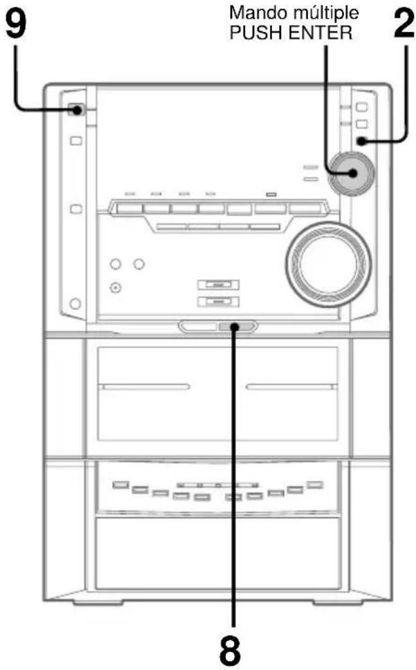 SONY MHCZX10 - Grabación de programas radiofónicos con el temporizador - 1