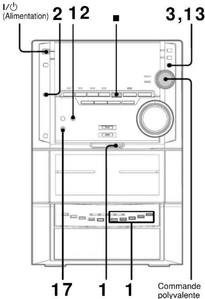 SONY MHCZX10 - Enregistrement d'un CD en spécifiant l'ordre des plages - 1
