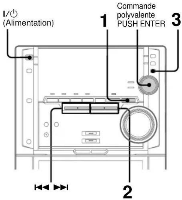 SONY MHCZX10 - Etape 3: Préréglage de stations radio - 1