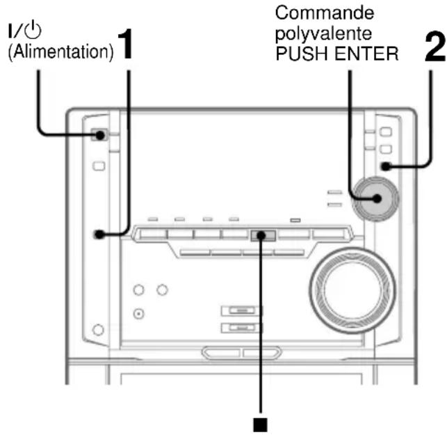 SONY MHCZX10 - Localisation d'une station par type de programme (PTY) - 1