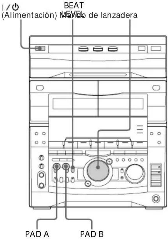 SONY MHCV818 - Utilización de la batería electrónica - 1