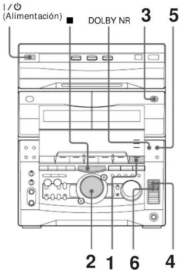 SONY MHCV818 - Grabación de la radio - 1