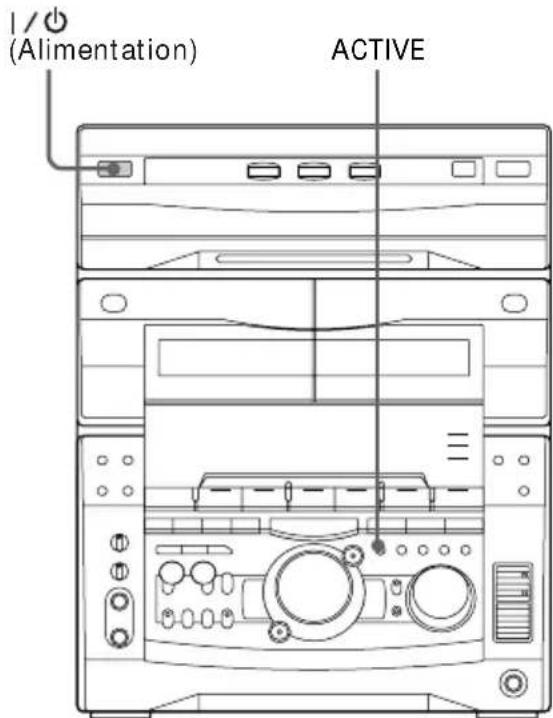 SONY MHCV818 - Réglage du contrastede l'image - 1