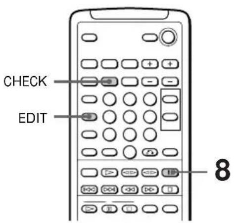 SONY MHCV818 - Enregistrement d'un CD en spécifique l'ordre des plages - 2