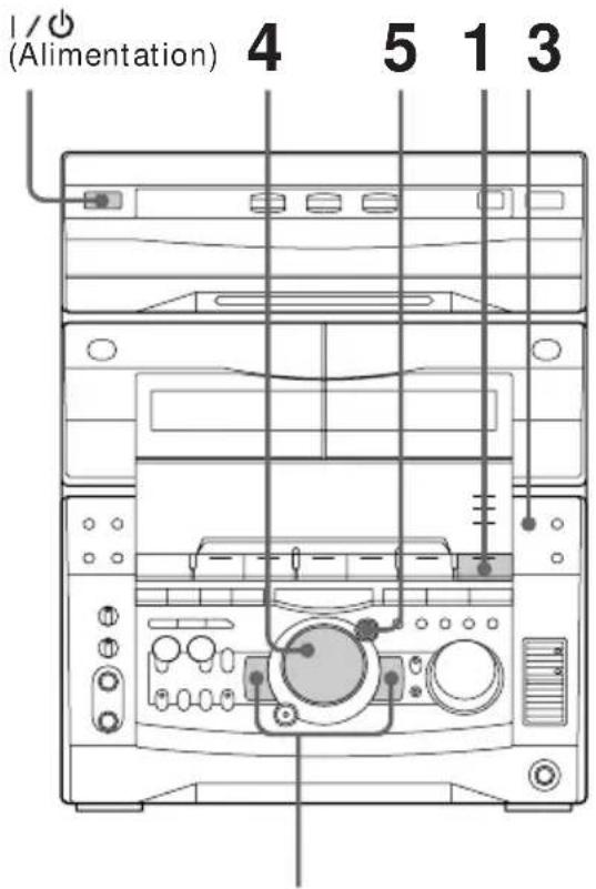 SONY MHCV818 - Etape 3: PréRéglage de stations radio - 1