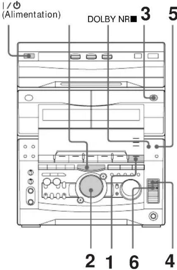 SONY MHCV818 - Enregistrement à partir de la radio - 1