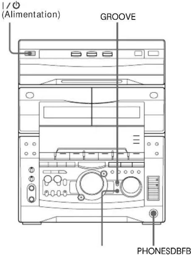 SONY MHCV818 - Réglage du son - 1