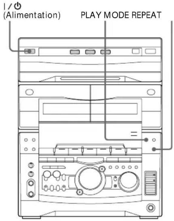 SONY MHCV818 - Lecture répetée des plages de CD - 1