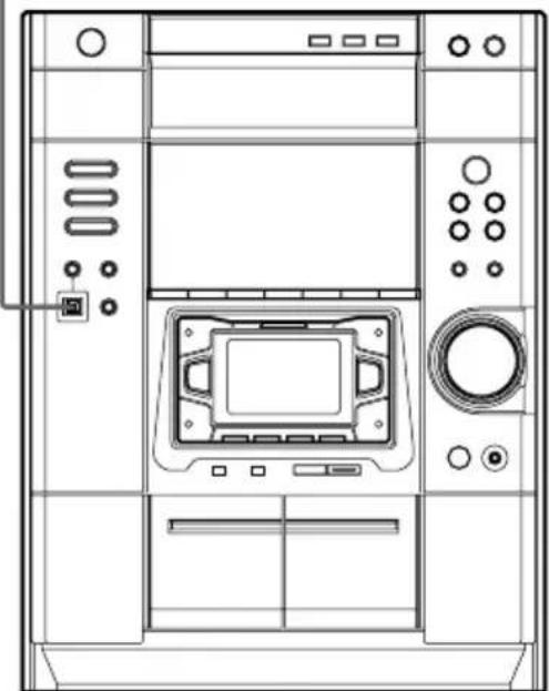 SONY MHCDP1000D - Raccordement d'appareils audio - 2