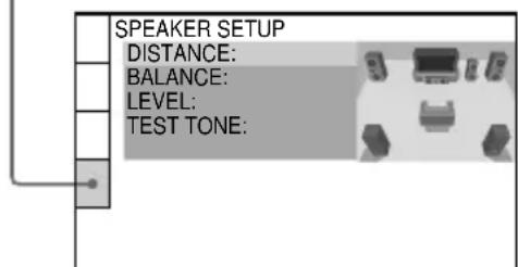 SONY MHCDP1000D - — SPEAKER SETUP - 1