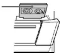 SONY MHCDP1000D - Insertion d'une cassette - 1