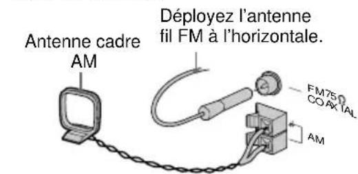 SONY MHCDP1000D - Raccordez les enceintes arrriere. (MHC-DP1000D seulement) - 5