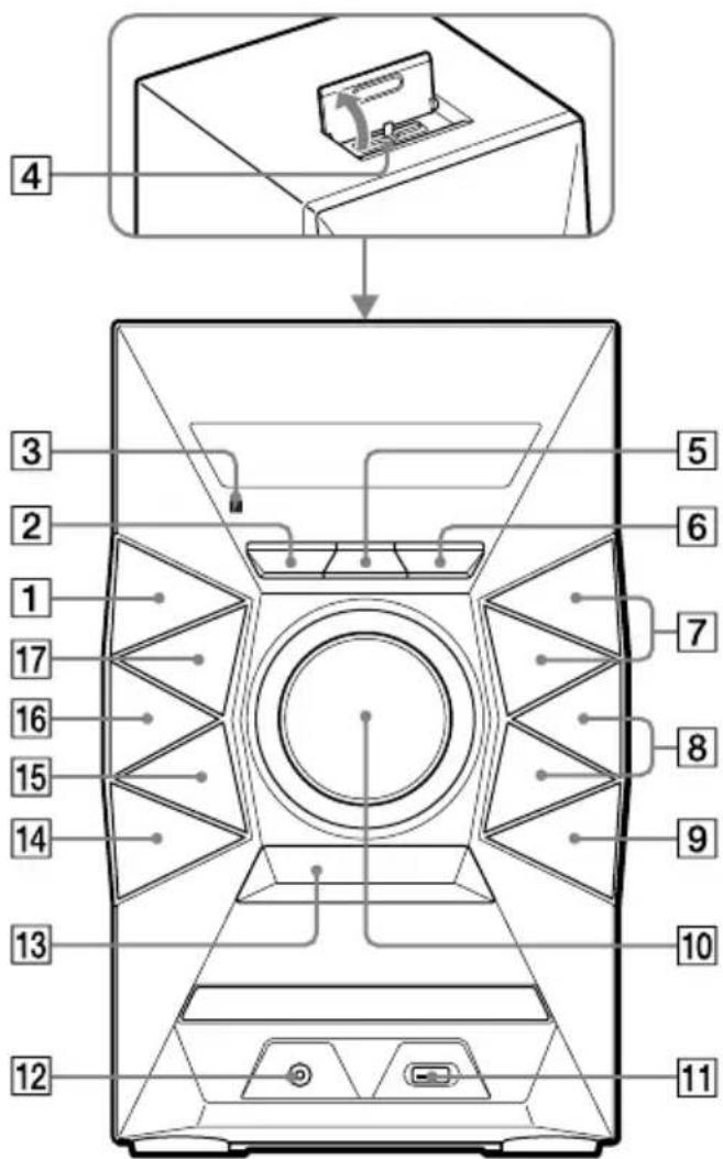 SONY MHCEC719iP - Unidad - 1