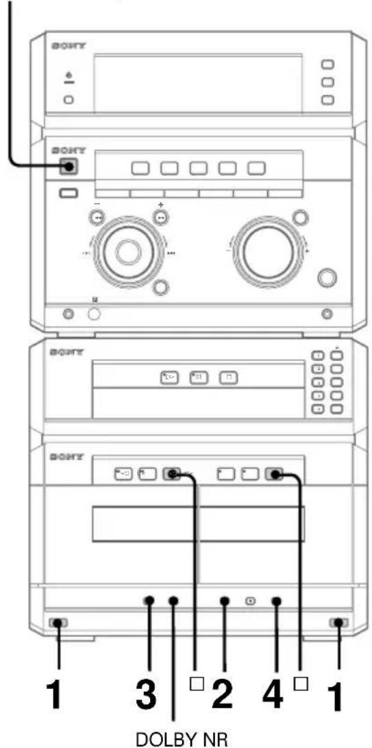 SONY MHCNX1 - Enregistrement à partir d'une cassette - 1