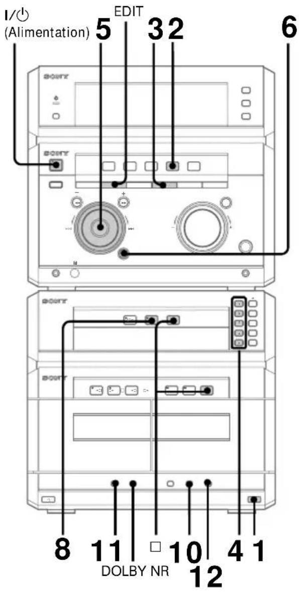 SONY MHCNX1 - Montageprogramme - 1