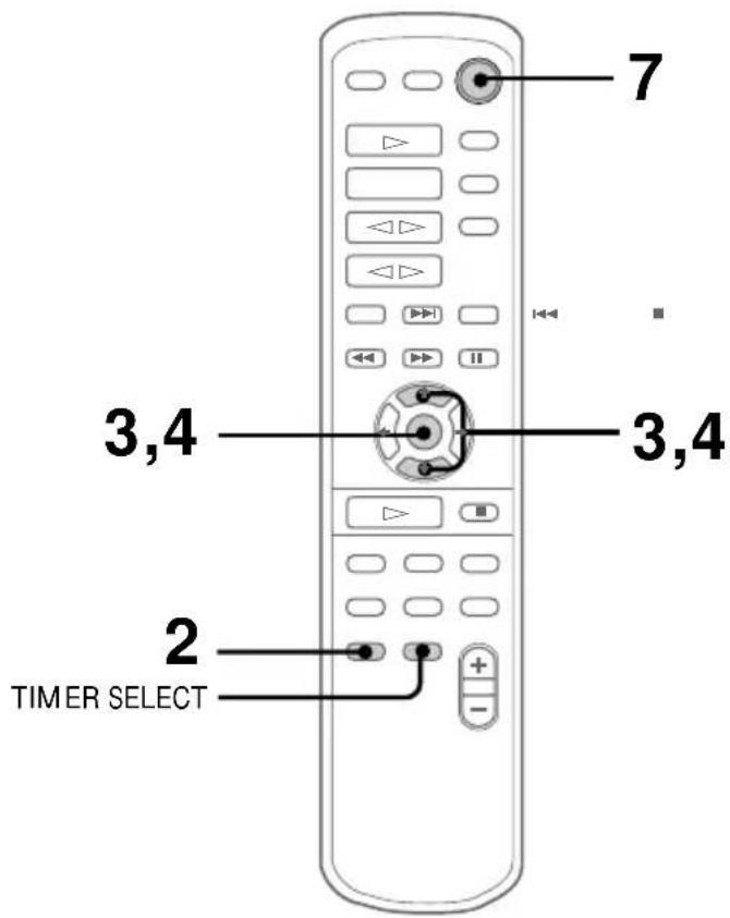 SONY MHCNX1 - Grabación de programas radiofónicos con el temporizador - 1