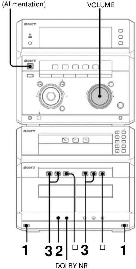 SONY MHCNX1 - Lecture d'une cassette - 1