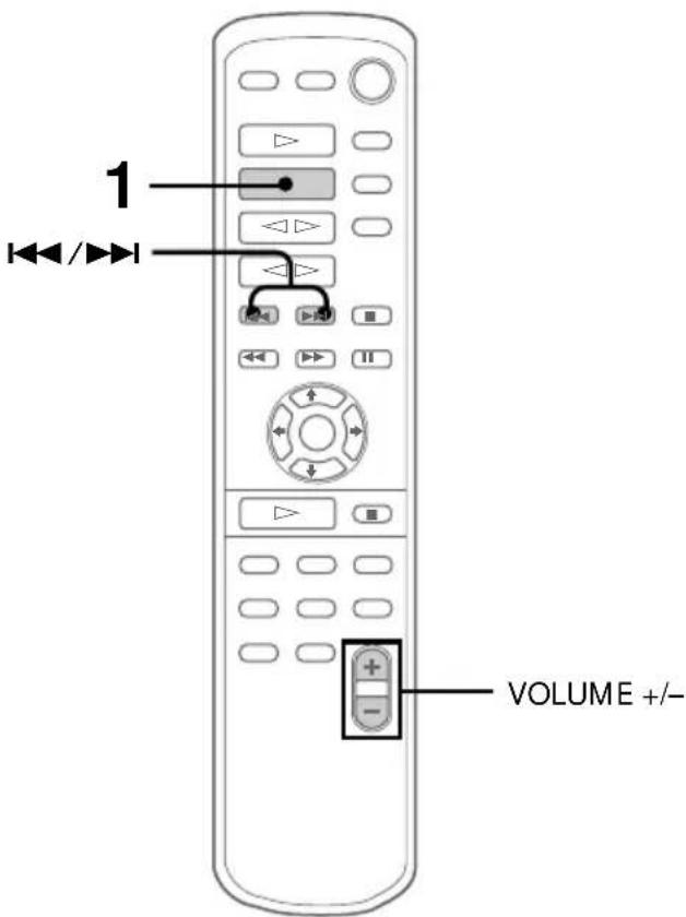 SONY MHCNX1 - — Sintonía memorizada - 2