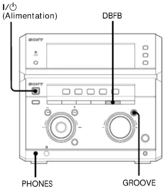 SONY MHCNX1 - Réglage du son - 1