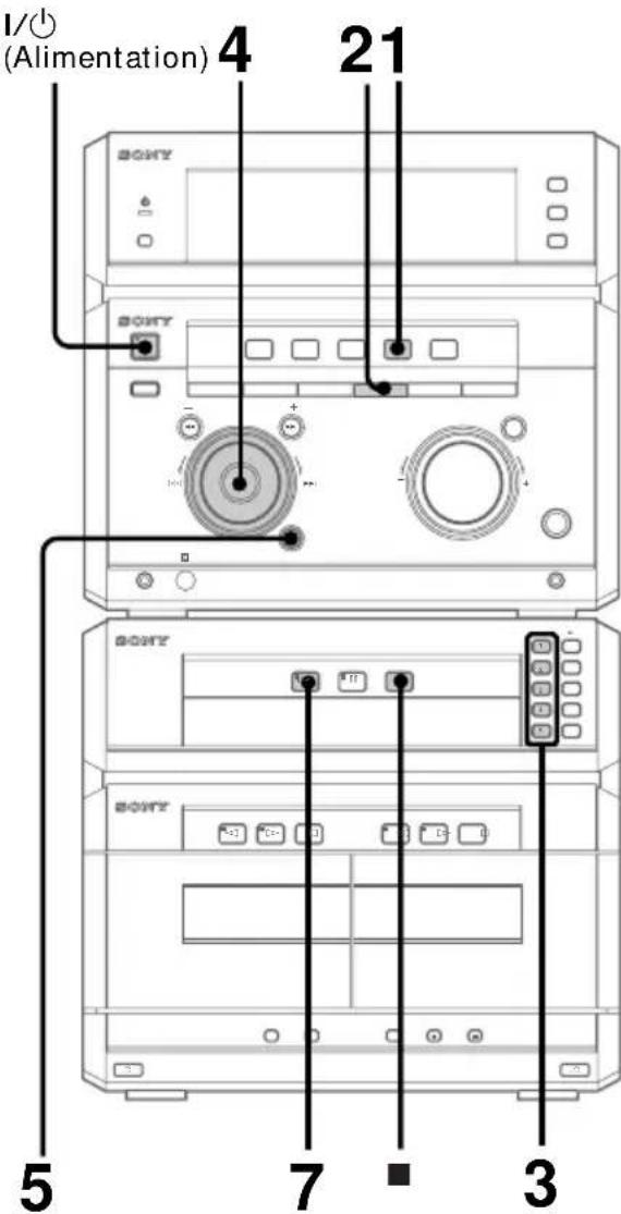 SONY MHCNX1 - — Lecture programme - 1