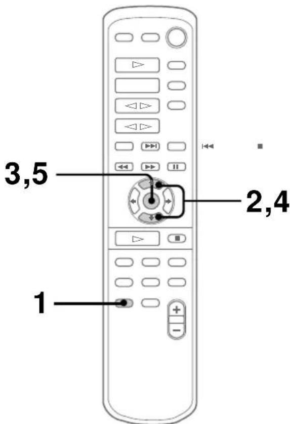 SONY MHCNX1 - Etape 2: Réglage de l'heure - 1