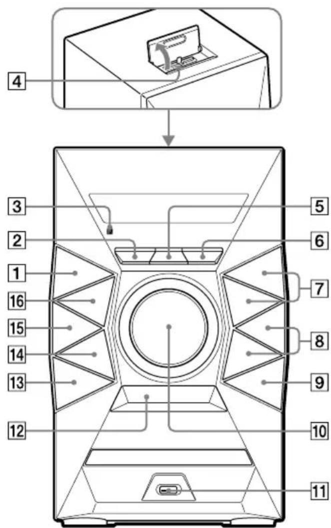 SONY MHCEC619iP - Appareil - 1
