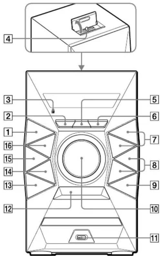 SONY MHCEC619iP - Jednostka - 1