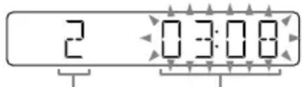SONY MHCEC619iP - Sélectionnez le numéro de plage ou de fichier désiré. - 1