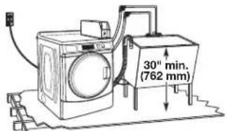 MAYTAG MHN33PD - Sistema de desague de tina de lavadero - 1
