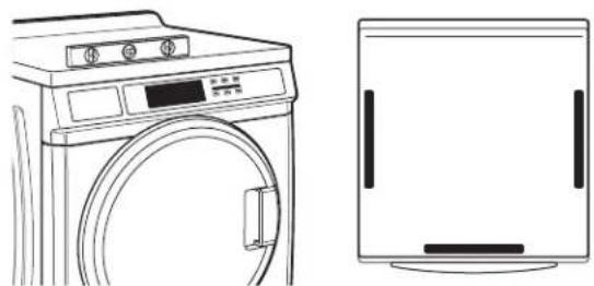 MAYTAG MHN33PD - Nivelación de la lavadora - 1