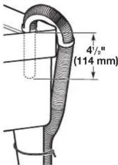 MAYTAG MHN33PD - Ajuste de la manguera de desagüe - 1