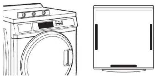 MAYTAG MHN33PD - Réglage de l'aplomb de la laveuse - 1