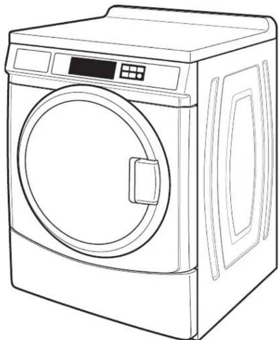 MAYTAG MHN33PD - LAVADORACOMERCIAL DE CARGAFRONTAL - 2