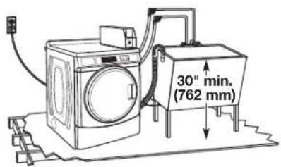 MAYTAG MHN33PD - Système de vidange avec évier de buanderie - 1