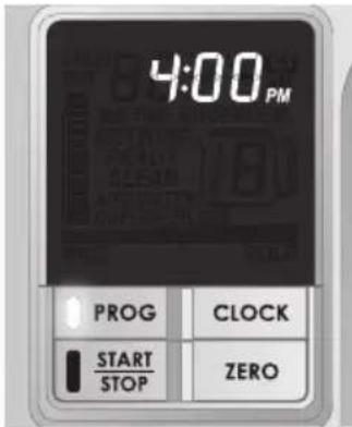 WOLF WGCM100S - USING THE PROGRAM START TIME FUNCTION - 2