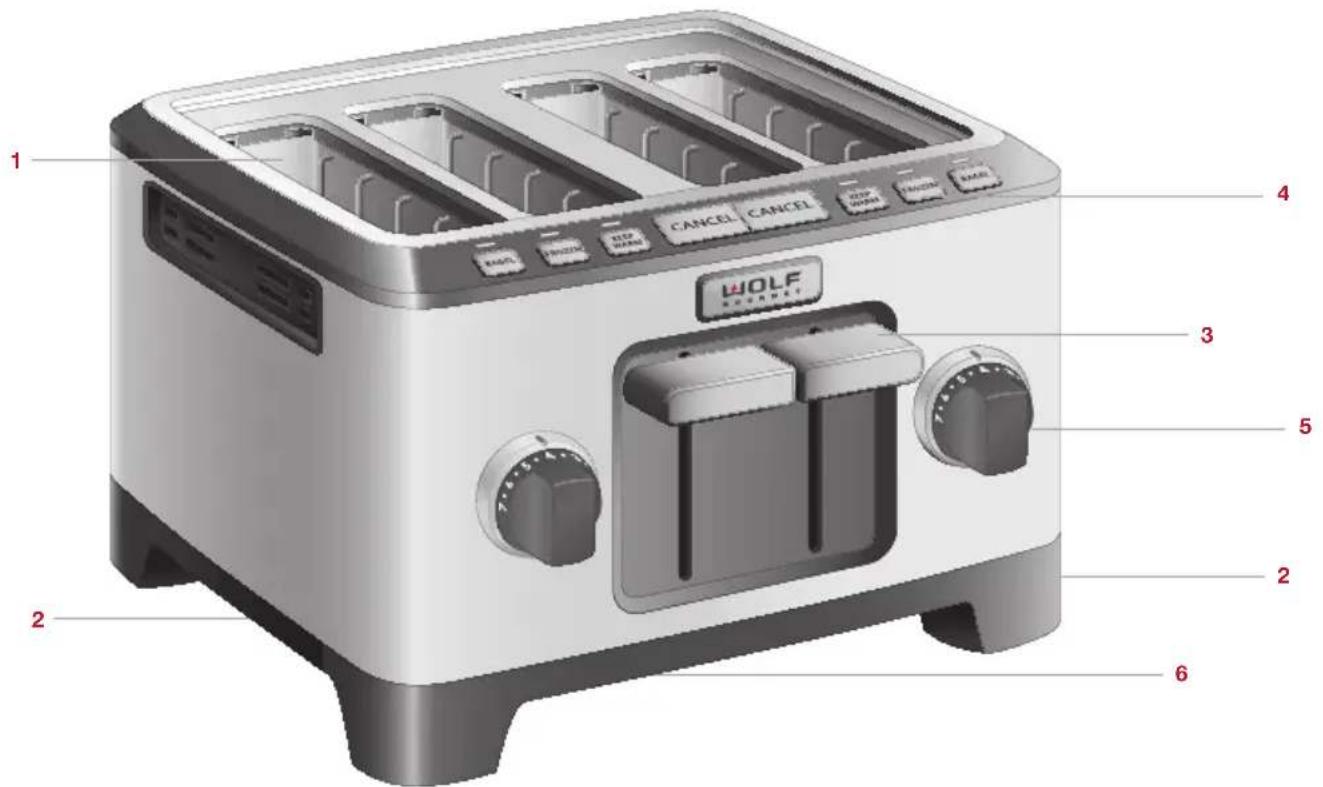 WOLF WGTR124S - PIEZAS Y CHARACTERISTICAS - 1