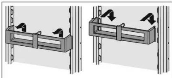 LIEBHERR HC 1050B - Cambiar los componentimientos de la puerta - 1