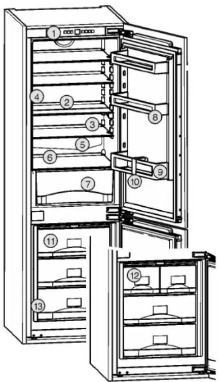LIEBHERR HC 1050B - Overview of the appliance and accessories - 1
