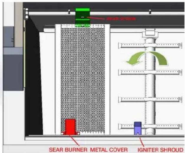 Hestan GMBR42NGRD - BURNER REMOVAL BEFORE AIR SHUTTER ADJUSTMENT - 1