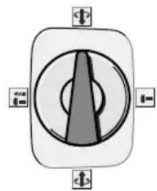 BOSCH RH745 - LEVIER SELECTEUR — « VARIO-LOCK » - 2