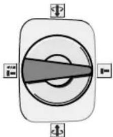 BOSCH RH745 - SELECTOR LEVER - "VARIO-LOCK" - 3