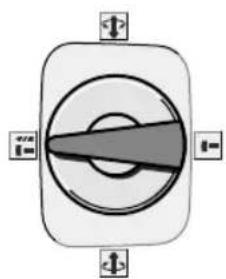 BOSCH RH745 - LEVIER SELECTEUR — « VARIO-LOCK » - 1